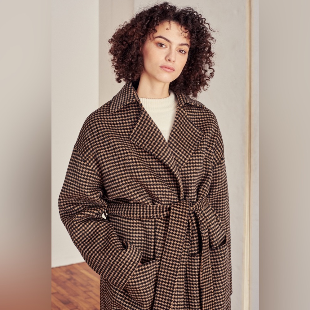Nanushka ALAMO Robe coat Size M